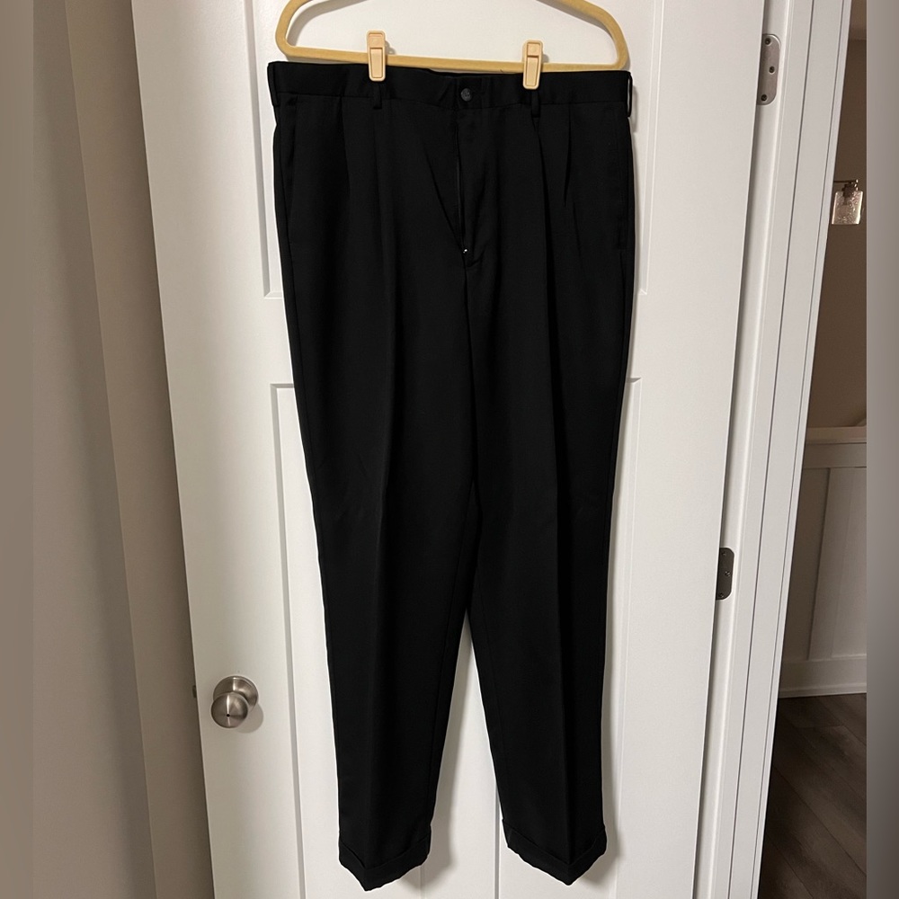 Men’s Croft&Barrow Classic Pleated Dress Slacks | Size 38x32 |